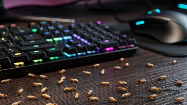Jangan Abaikan Serbuk Kayu di Meja Gaming, Bisa Jadi Tanda Aktivitas Rayap