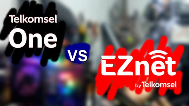 EZNET 20 Mbps Fiber Optic vs Telkomsel One Dynamic 20 Mbps